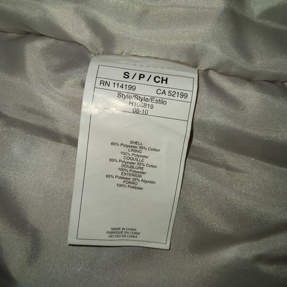 VINTAGE QUICKSILVER SNOW JACKET SIZE SMALL - Picture 3 of 8